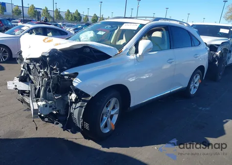 2010 Lexus Rx 350 z USA, uszkodzony, nr VIN 2T2ZK1BA3AC035194